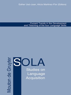 cover image of Current Trends in the Development and Teaching of the four Language Skills
